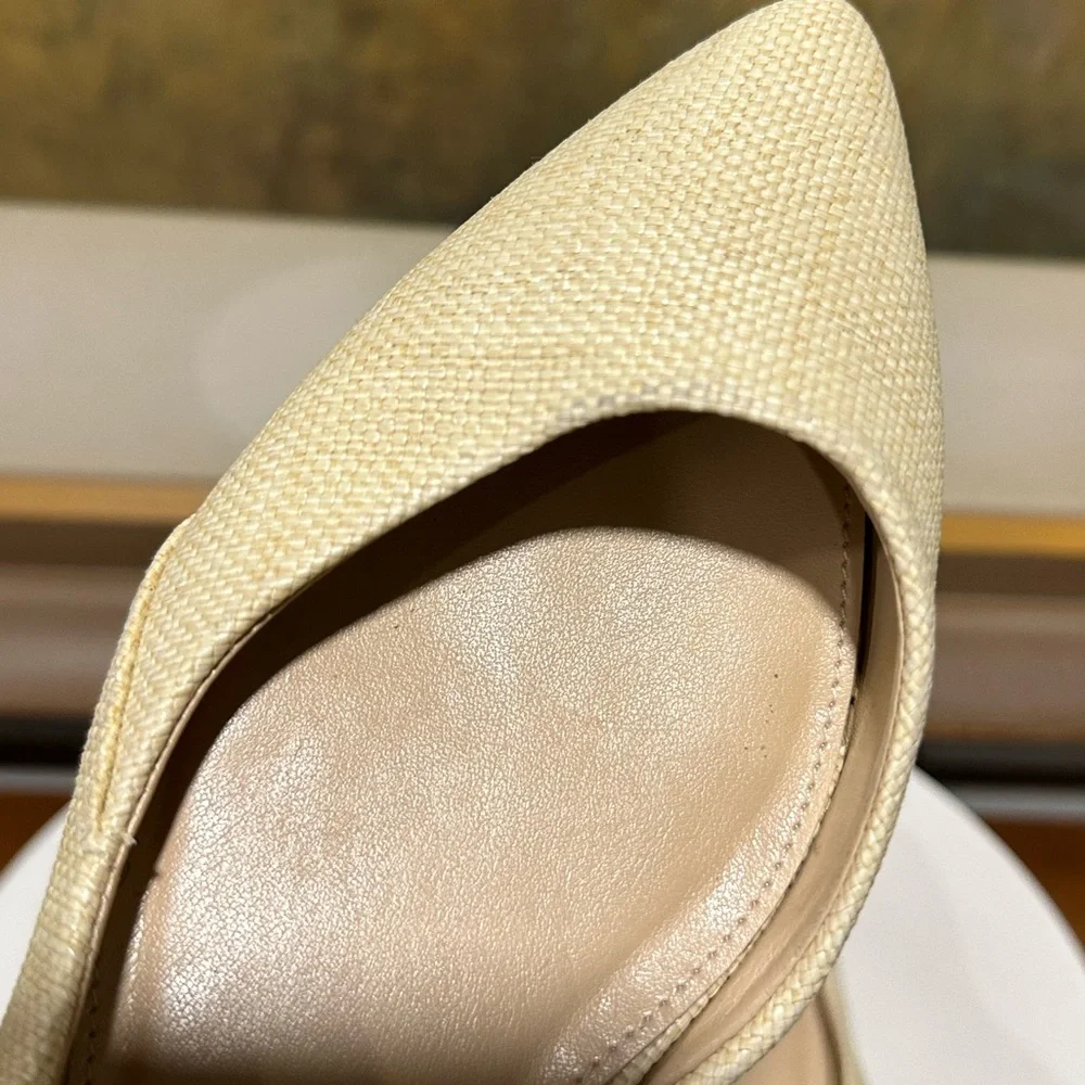 🌸MARC FISHER🌸 Sunny Suede Pointed Toe d'Orsay Flats Size: 7M - Picture 6 of 9